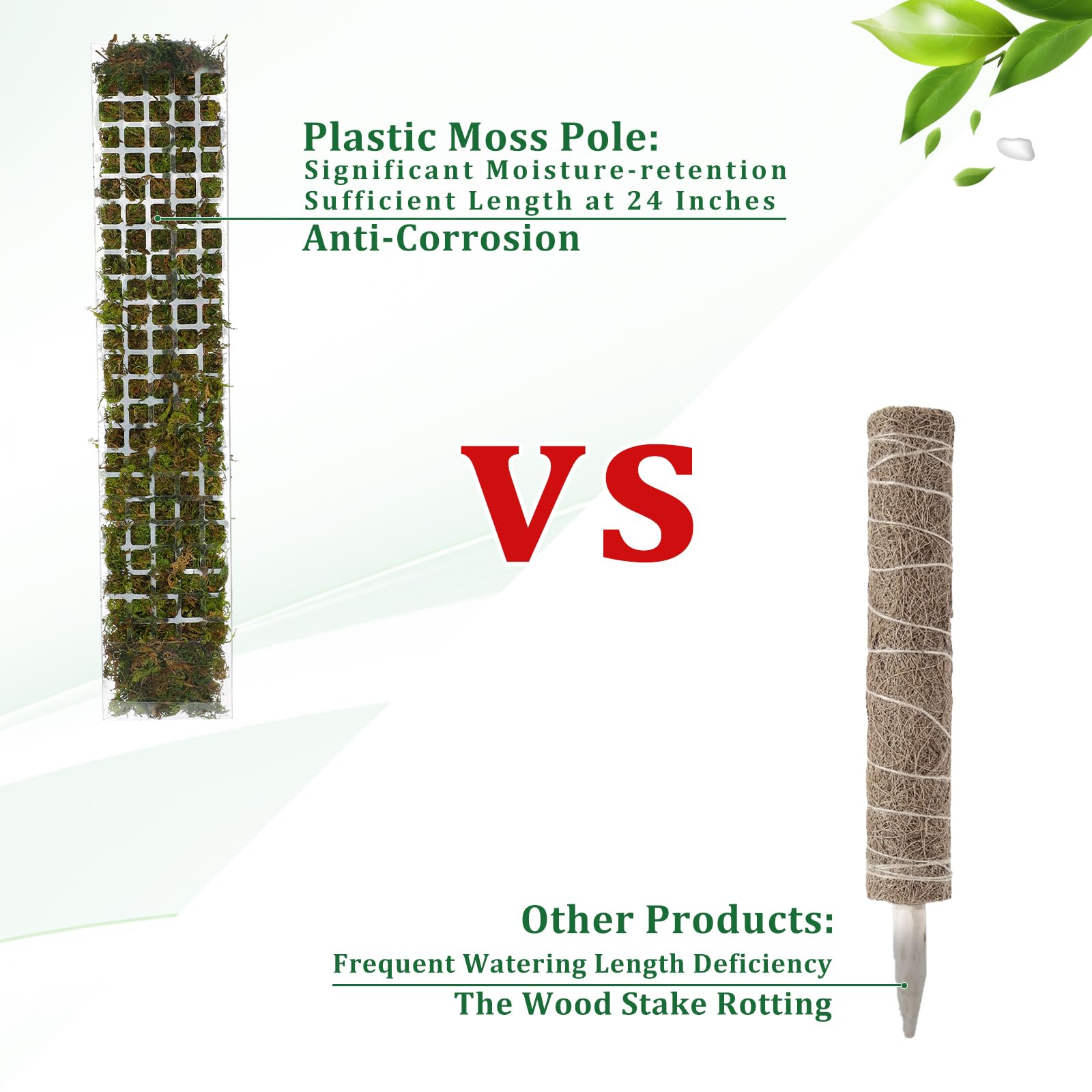 苔ポールプラスチック植物スタンド屋内登山植物ガーディアン家庭 - Sphagnum Moss Dry のレビューと価格
