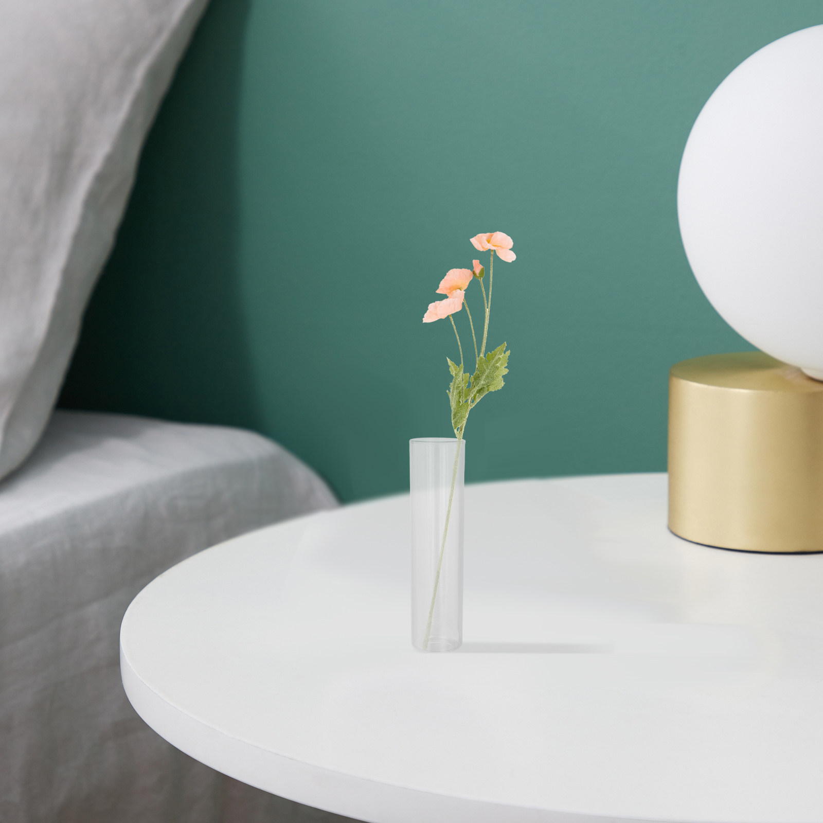 ガラス製の試験管型花瓶4個セット。透明で、水耕栽培や植物の育 - Propagation Station Vase のレビューと価格